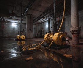 Откачка подвала